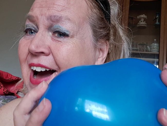 bla*flittchen Porno Video: Ballon zum platzen gebracht